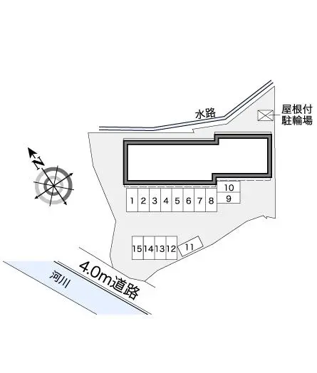 ★手数料０円★瀬戸市品野町　月極駐車場（LP）